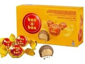 BON O BON Stuffed Candy Snack, 18 Units