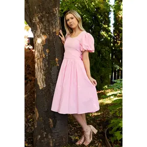 Ode Dress in Peony | Modest Birthday Dress