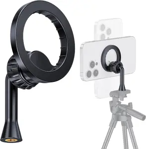 Tripod Holder Mount Adapter for MagSafe,  Tripod Mount Adapter with 1/4 Screw Hole,  Phone Tripod Holder Adapter for  16/15/14/13 Series