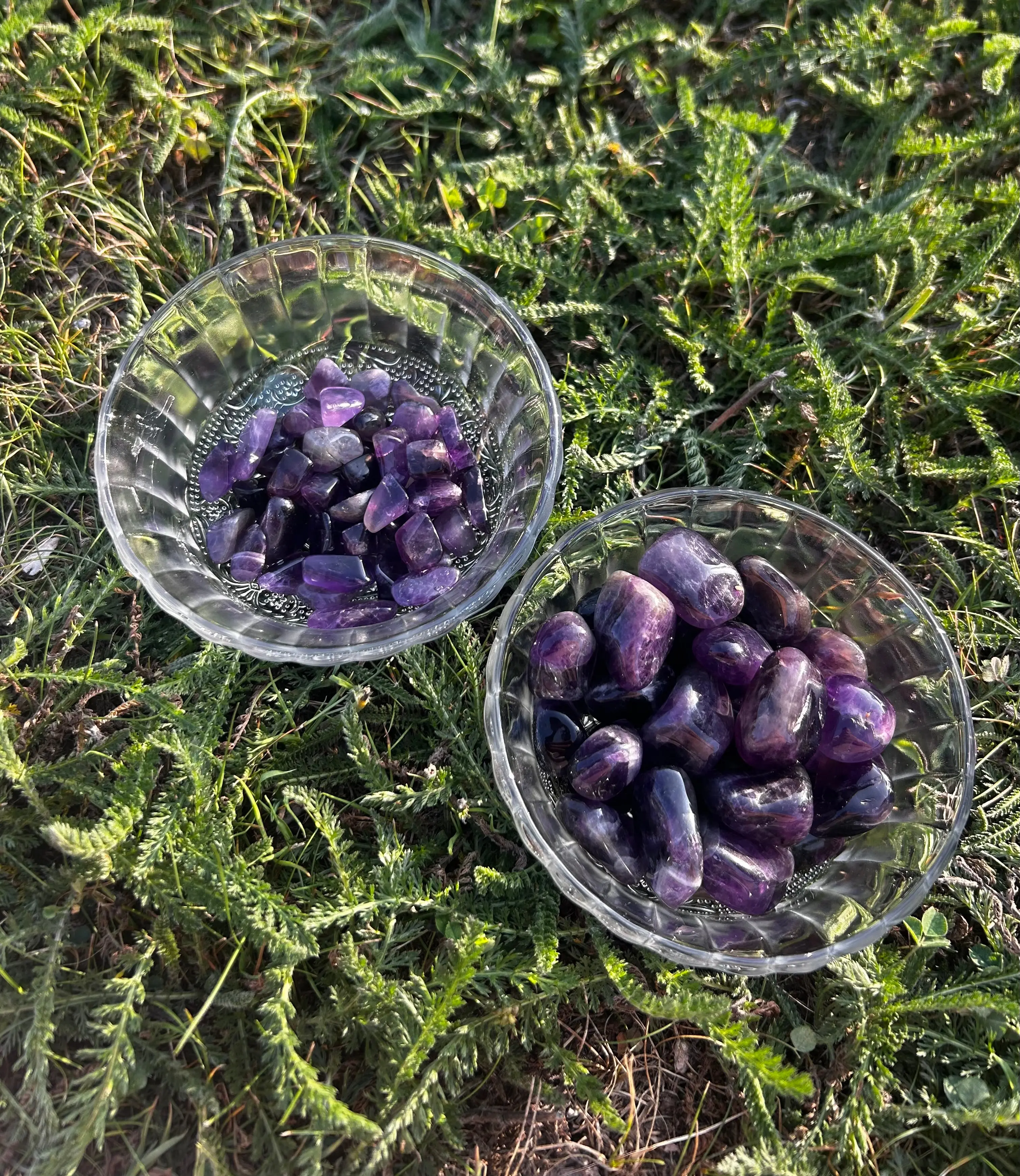 Amethyst Polished Tumbles rock