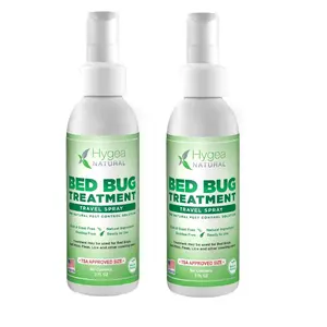 Hygea Natural  3 oz Bed Bug Treatment Travel Spray - Pack of 2
