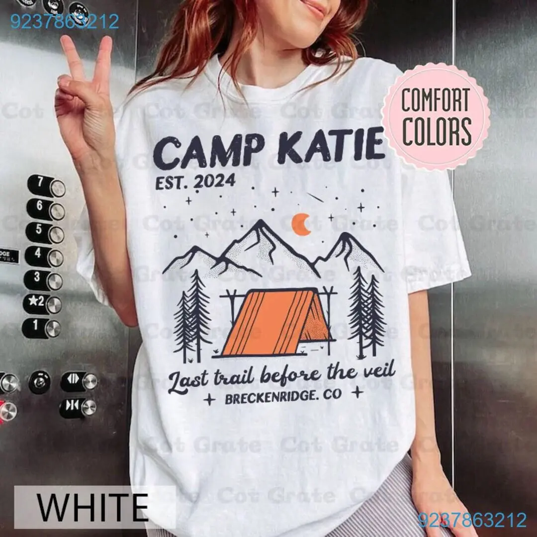 Elegant Bachelorette Shirts Custom Camping Tees for Mountain Brides Shirts Bestie