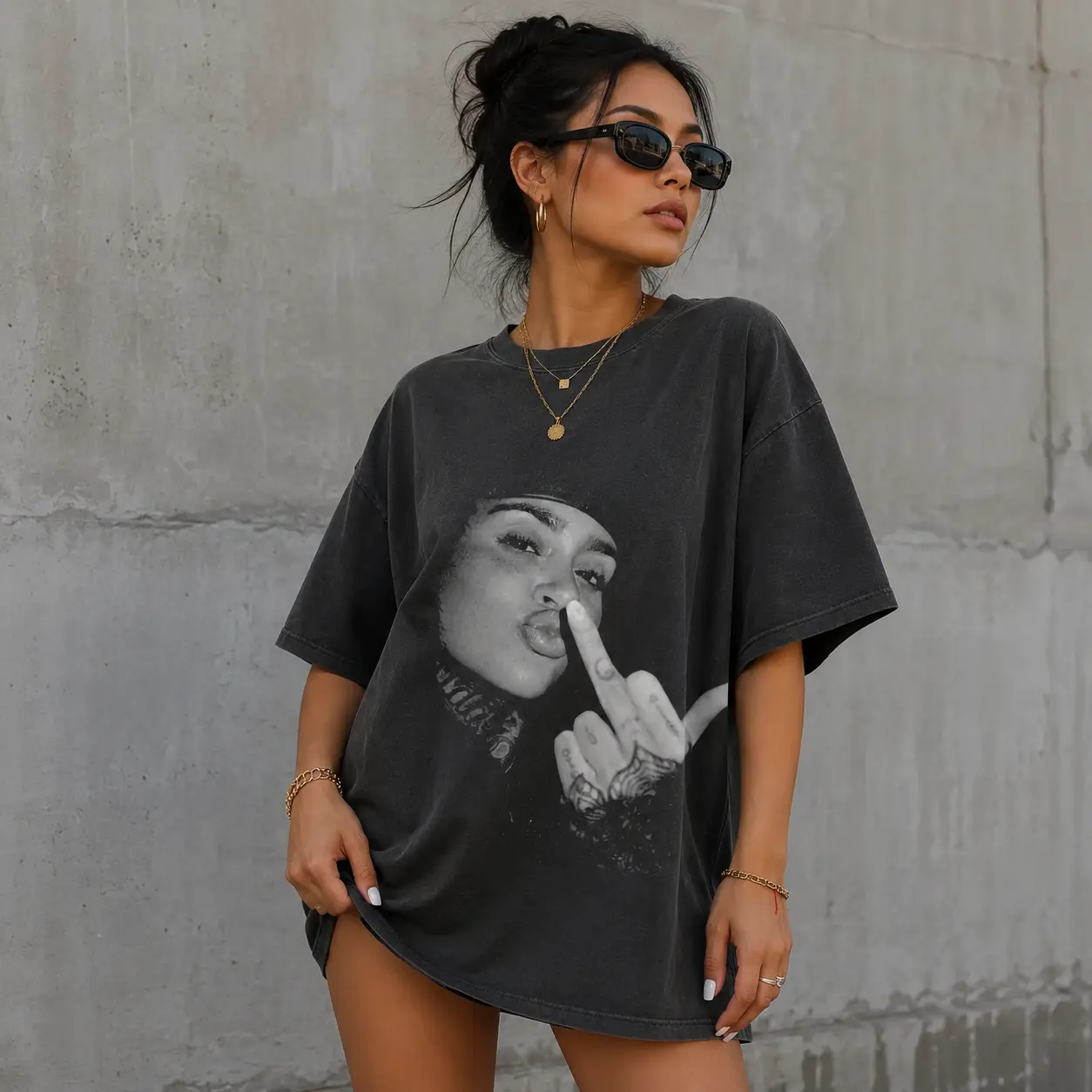 Comfort Colors Kehlani Middle Finger Shirt, Kehlani Crash Tour Merch, R&B Artist Concert Tee, Vintage Music Fan Shirt, Retro Concert Outfit, Gift for Kehlani Fans