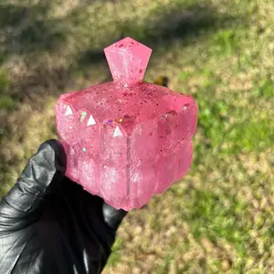 Princess Pink Holographic Jewelry Box