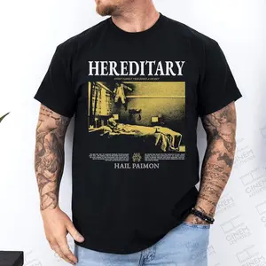 Hereditary Horror Movie T-Shirt - Classic Design for Halloween, Movies & Vintages