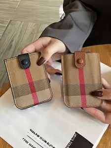 Women's Elegant High-End Fashion Card Case, New Style Anti-Magnetic Trendy Design, Unique Luxury Drawstring Wallet