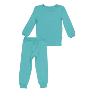 Long PJ Set in Emerald