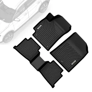 OEDRO TPE Floor Mats fits 2021-2024 Kia Seltos, All Weather, Waterproof