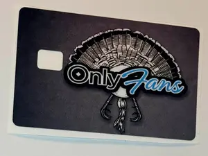 Funny Turkey Hunting Credit Card Decal - Waterproof Debit Card Wrap for Hunters