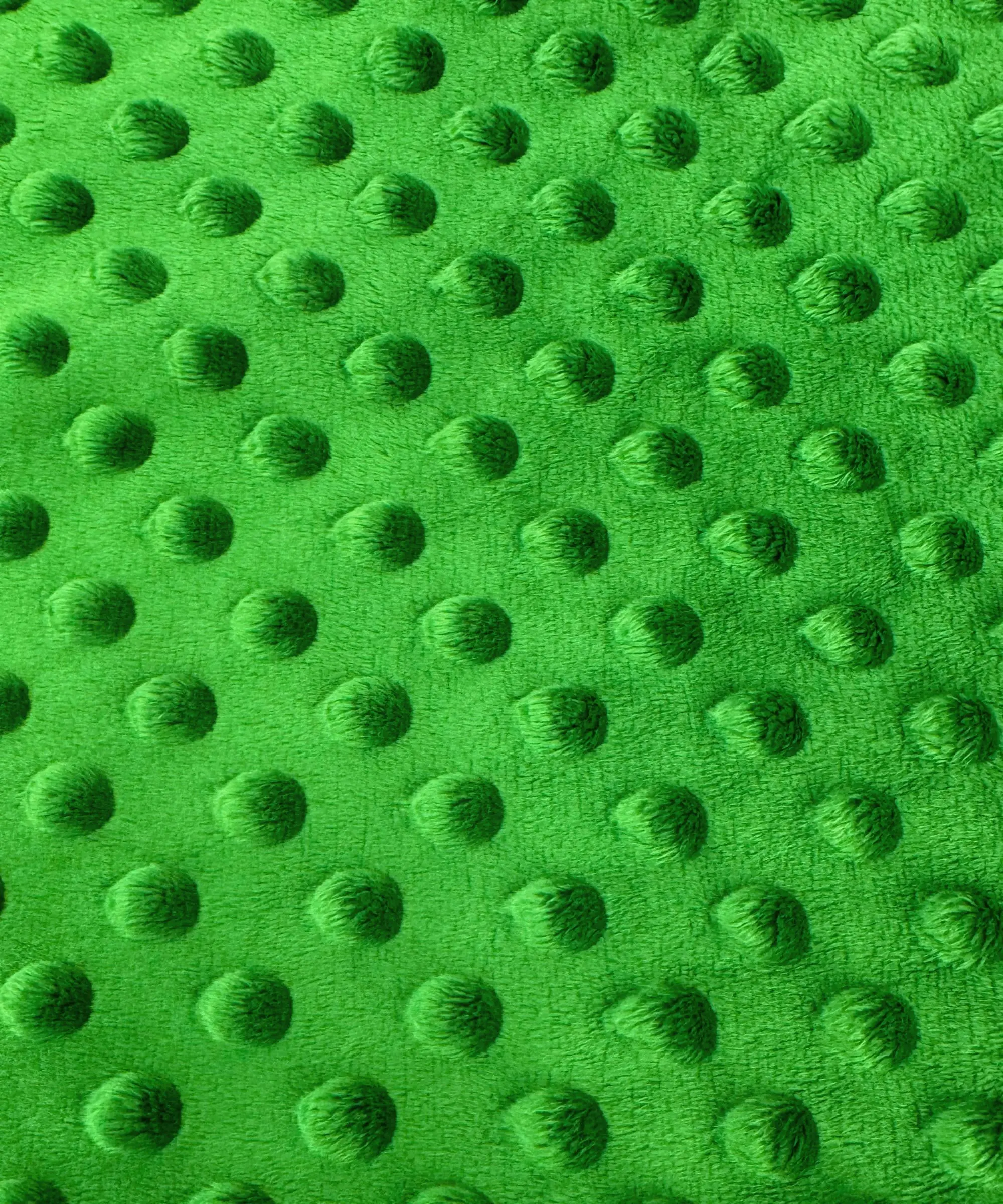 Kelly Green Minky Fabric