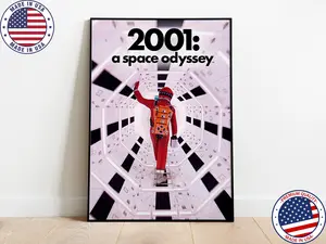 2001 A Space Odyssey Poster Graphic Photo  Gift Home Decor Wall Art
