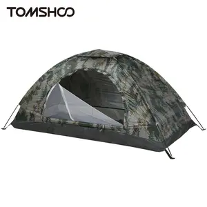 Tomshoo Ultralight 1-2 Person Camping Tent – Portable Single-Layer Hiking Tent with UPF 30+ Anti-UV Coating