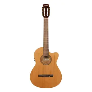 Jasmine JC-27CE Nylon String Classical Electric Guitar (Natural) *USA Small Business*