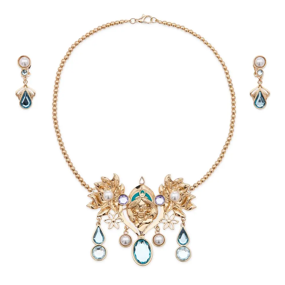 Disney Store Jasmine Costume Jewelry Set for Kids – Aladdin