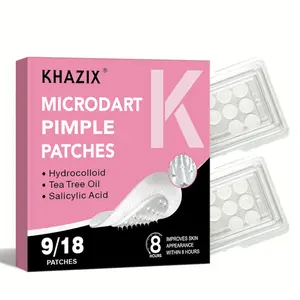 9/18pcs Microneedle Acne Patches, Invisible High-Quality Acne Patches, Absorb Acne Fluid, Clean and Protect, Facial Acne Removal