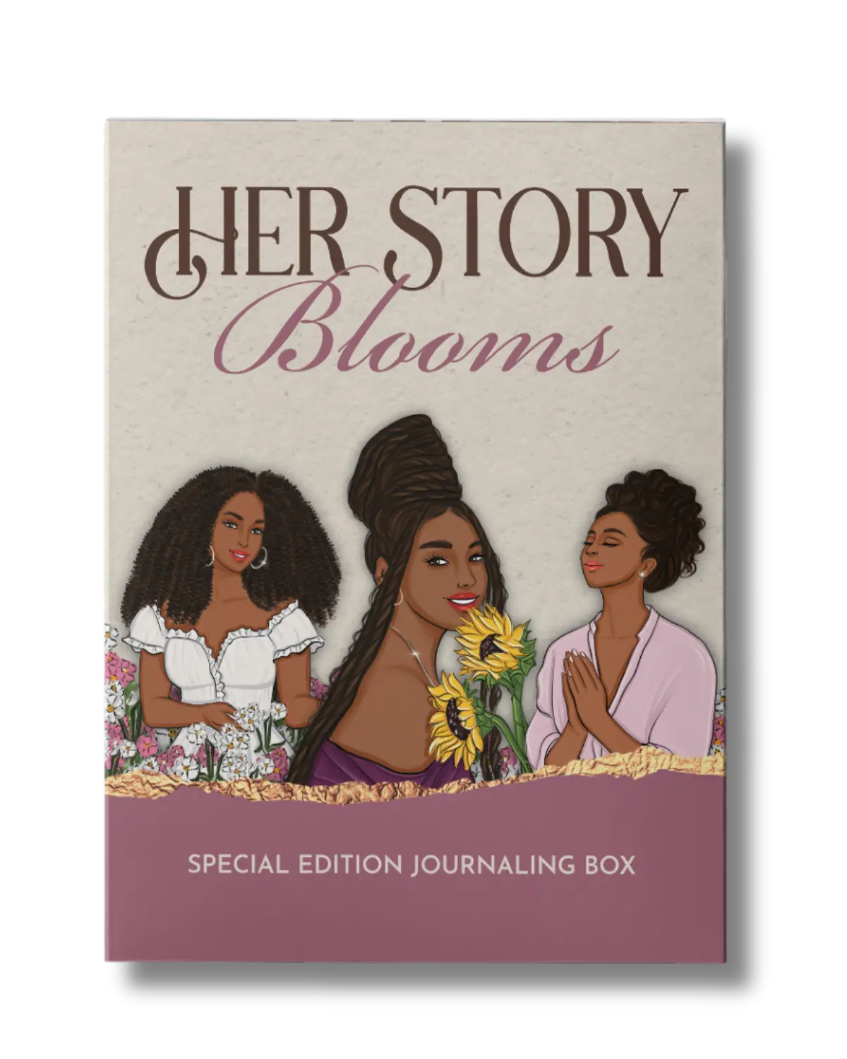 Her Story Blooms Journal Box | Journaling & Memory Keeping Stationery Gift Set