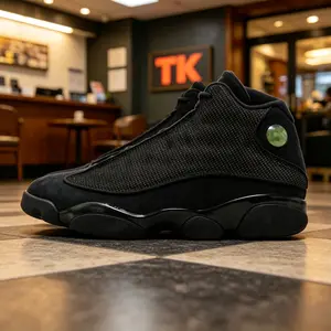 These sneakers hit different Comfiest sneakers I own Color: The shoes are in a sleek black color, offering a timeless and versatile appearance. Ideal for any basketball game or casual wear.