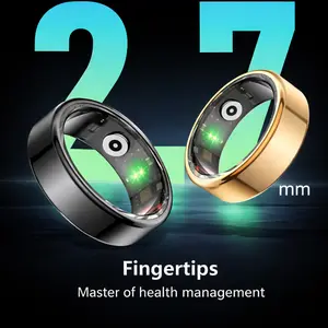 Smart Health Tracking Ring Heart Rate Sleep & Fitness Monitor Versatile Monitoring for Health Conscious Individuals