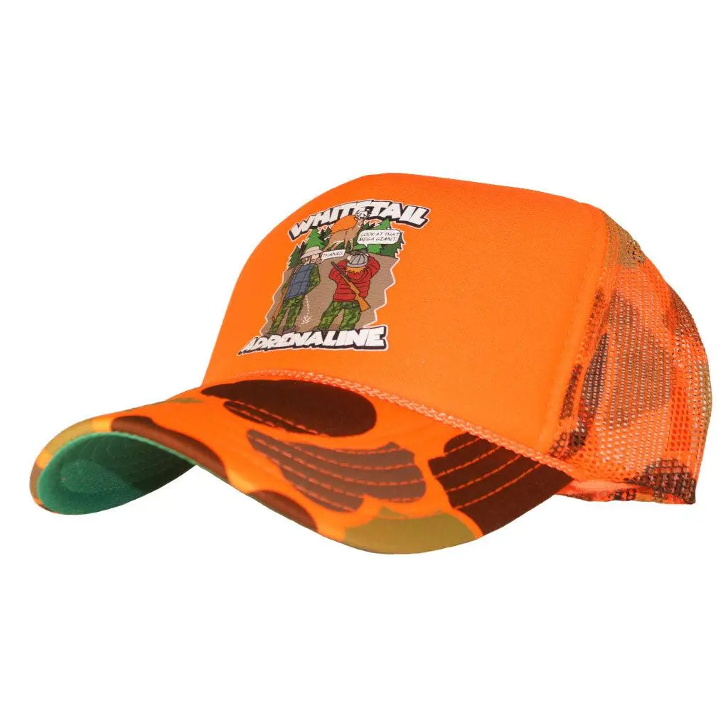 Trucker Style Blaze Novelty Logo Hat, Colorful Novelty Fun Mega Giant Hat for Fashion & Clothes Accessories, Novelty Logo Hats, Colorful Novelty Hats