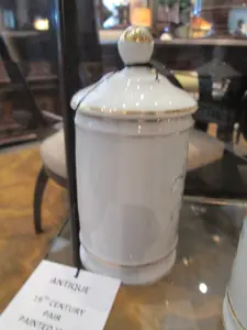 Pair Of Painted Jars