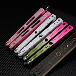 TGZUO Trainer Aluminum Alloy Handle Copper Gasket with T8/T10 Screw flip tool A non sharp tool knife