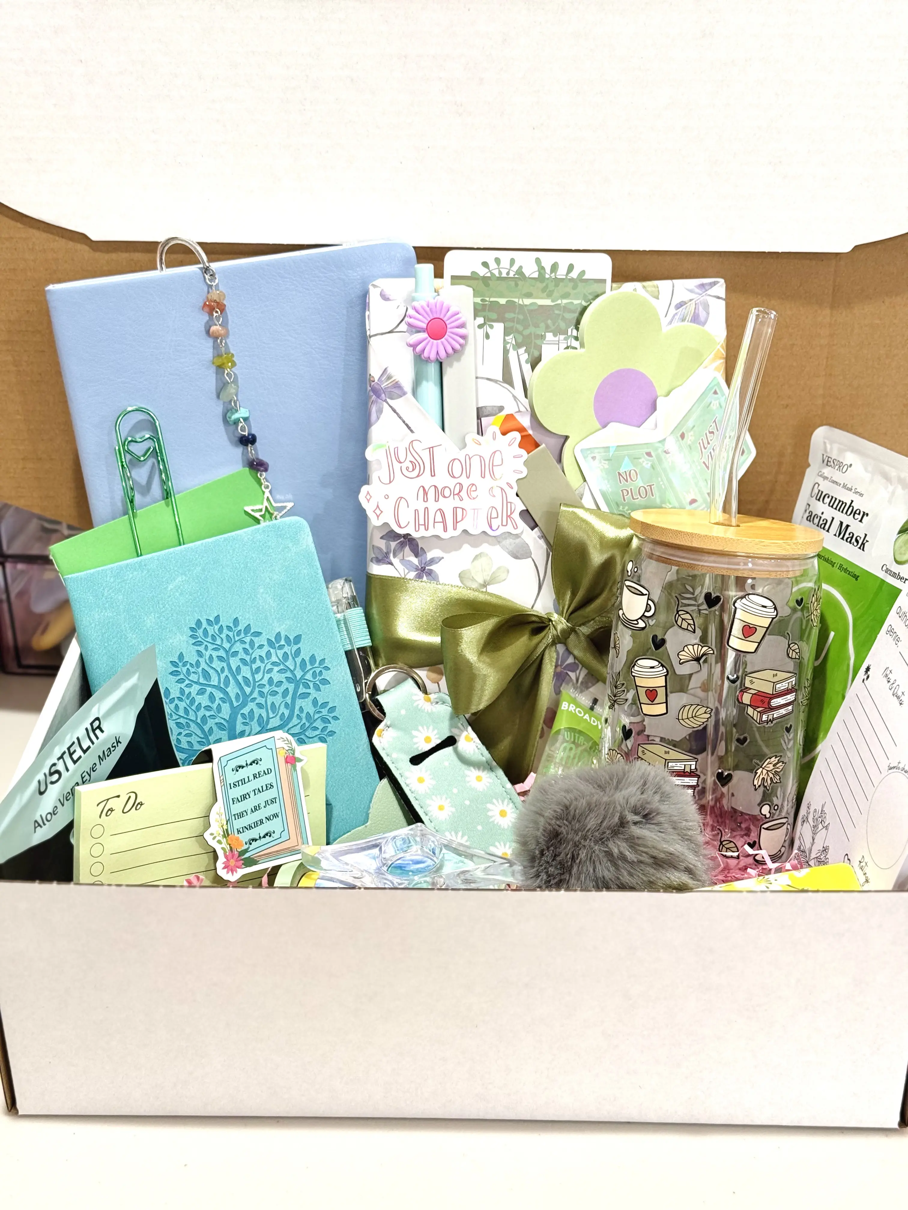 Blind Date with Book + Mystery Bundles, bookish mystery items Journal Kit Set