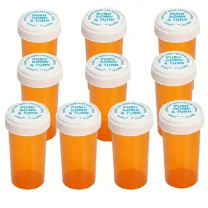 Portable Home Travel Medicine Bottle Set, 10 Pieces, Ideal for Business Trips, Convenient Drug Storage, Essential Medical Supplies