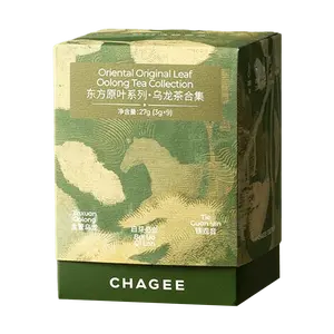 CHAGEE Oolong Tea Bag Collection - 9 Packs (27g) | Jin Xuan, Tie Guan Yin, Bai Ya Qi Lan - Premium Loose Leaf Tea for Authentic Chinese Tea Experience