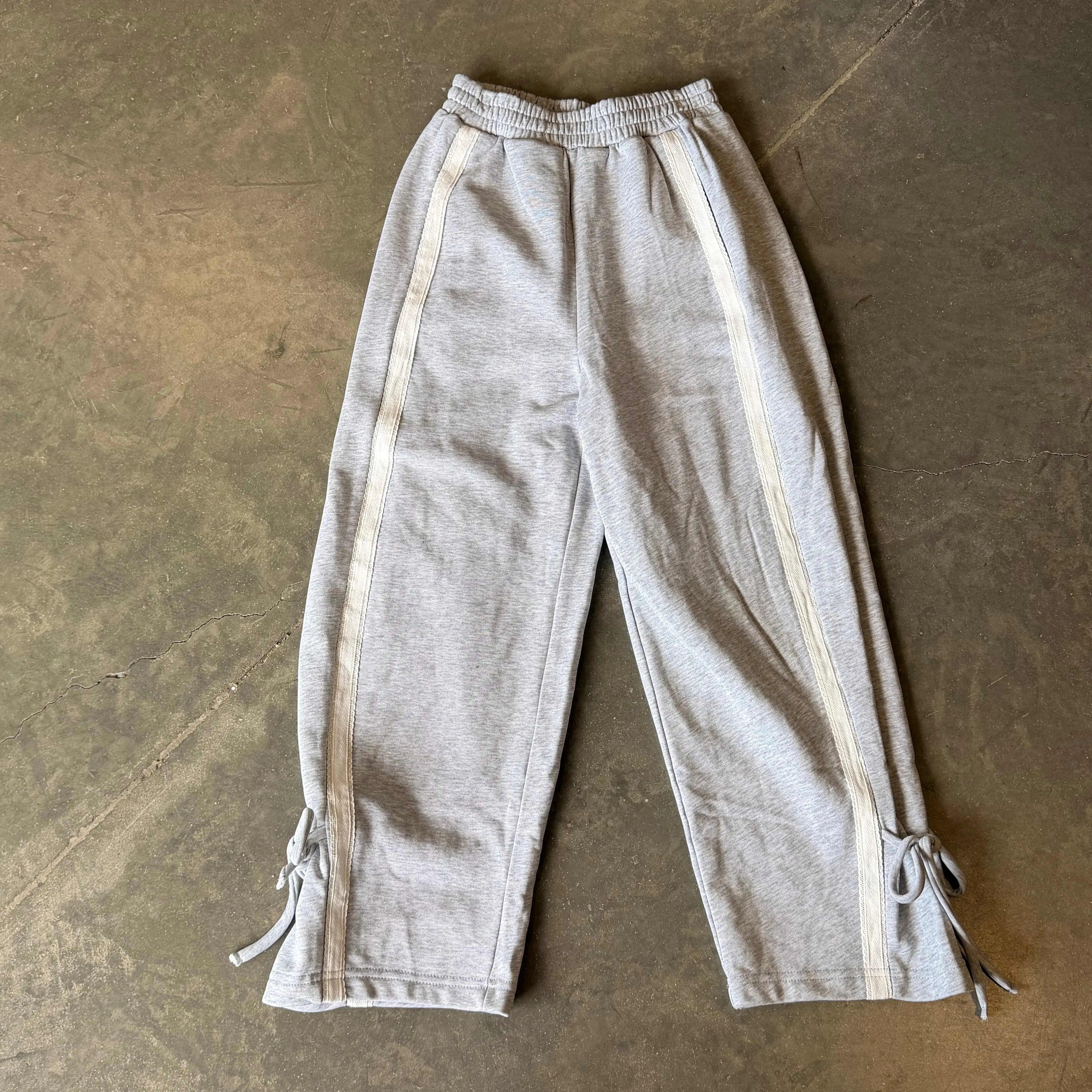 Lace Trim Sweatpants