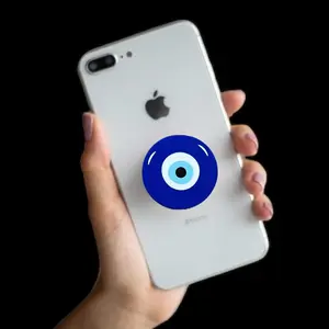 Evil Eye Phone Grip | Tablet | Stand | Holder | Accessory | Matiasma | Nazar | Mal de Ojo | Protection Symbol | Good Luck Charm | Talisman