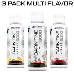 Cutler Nutrition Carnitine 3000 Liquid Fitness Supplement, Post-Workout Recovery Support, Energy Boost