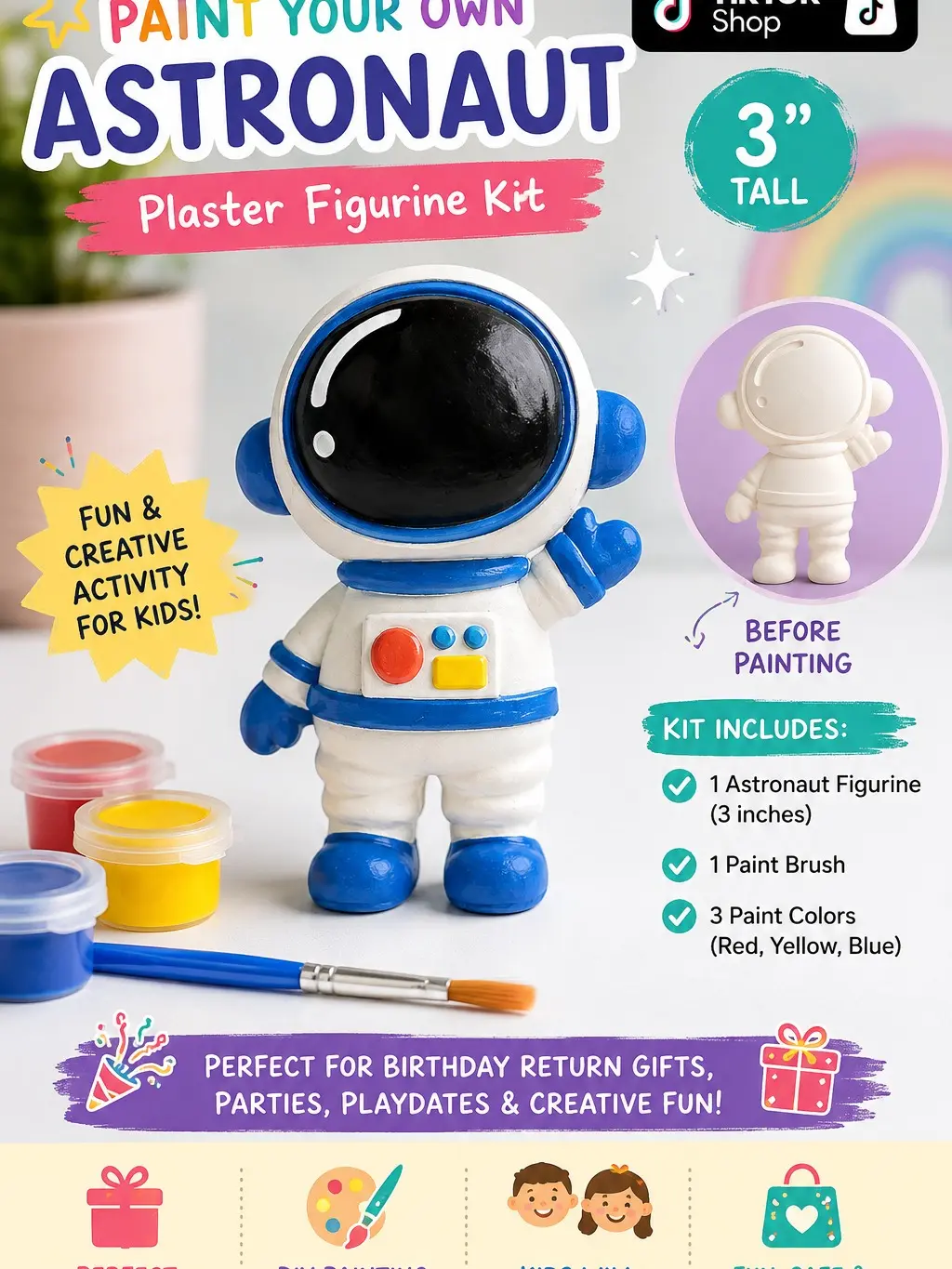 DIY Plaster Painting Kit | Paint Your Own Figurines