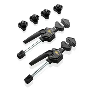 MFT Table Clamp, Quick Release Speed Squeeze Woodworking Clamp Clip Kit, Edge Clamps for Workbench 19mm/20mm Dog Hole - Spreader Gadget Tool