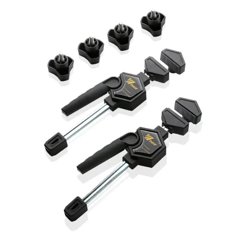 MFT Table Clamp, Quick Release Speed Squeeze Woodworking Clamp Clip Kit, Edge Clamps for Workbench 19mm/20mm Dog Hole - Spreader Gadget Tool