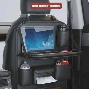 Multifunctional Car Seat Back Storage Bag, Foldable Dining Table, In-car Storage Box, Car Interior Accessories for Car Stowing & Tidying