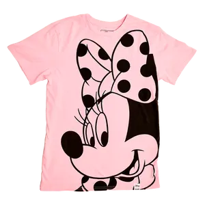 Minnie Rocks the Dots Floral Unisex Tee
