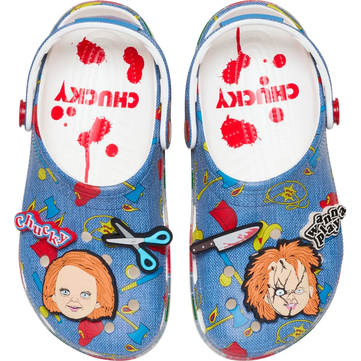 Crocs Adult Classic Horror Clogs, Halloween Shoes
