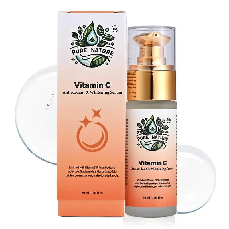 Vitamin C Face Serum Organic Facial Serum | Hydrating Serum | Plant Based Natural Vegan Skincare Product