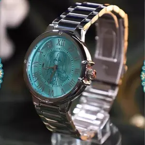 【New Year】MINISO Miku Hatsune Series Star Moon Knight Watch Surprise Blind Box Merchandise Gift Accessories, Exquisite Items, Fashionable and Versatile Wristwatch