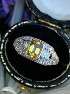 1 Pc Elegant Cubic Zirconia Solitaire Ring For Women For Wedding Engagement Anniversary Party Band Jewelry Valentine's Day Gift