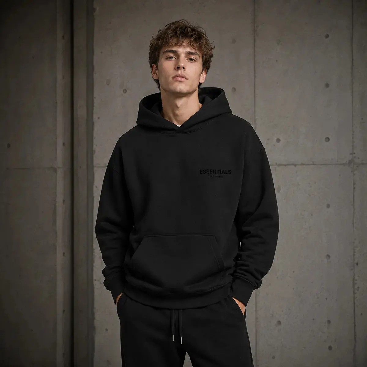 Fear of God Essentials Pullover Hoodie Stretch Limo