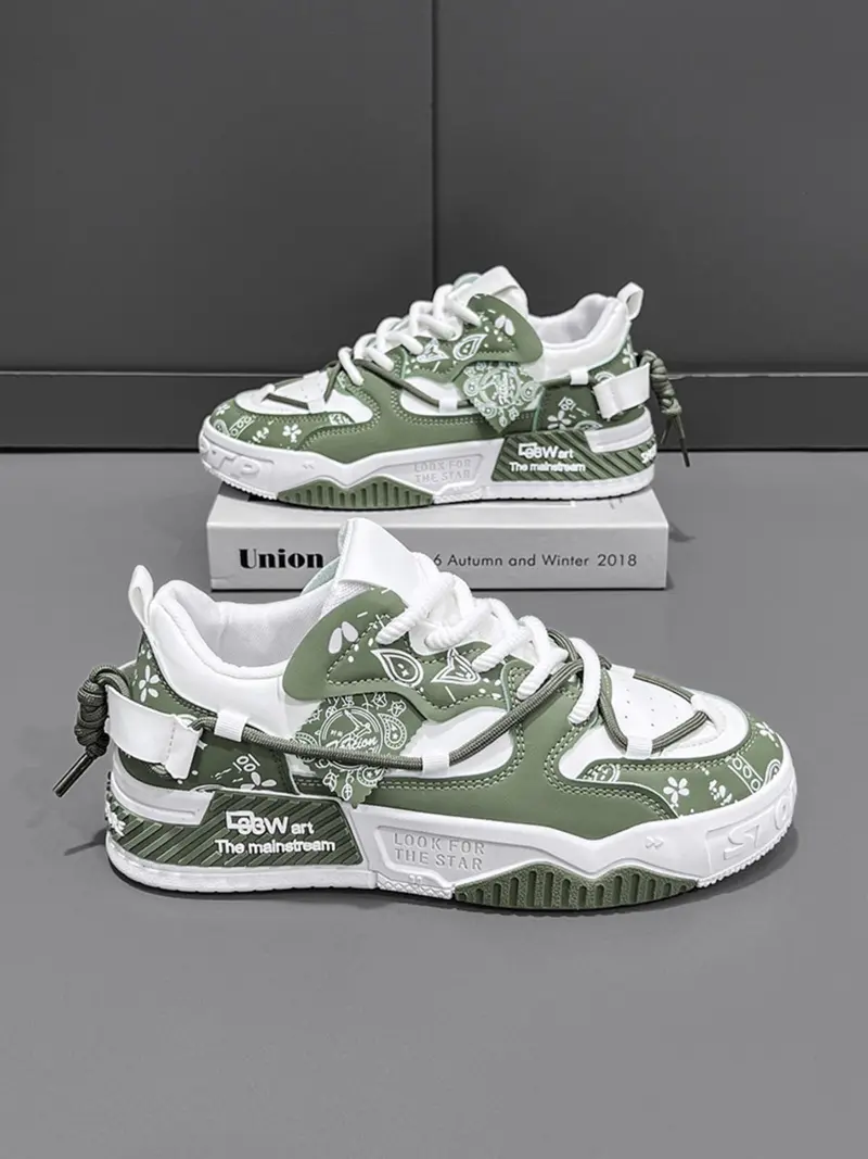 Men\'s Neon Green and Gray Athletic Sneakers - Chunky Comfort A Y2K icon returns: the New Balance 408, now with an energy  main image 2