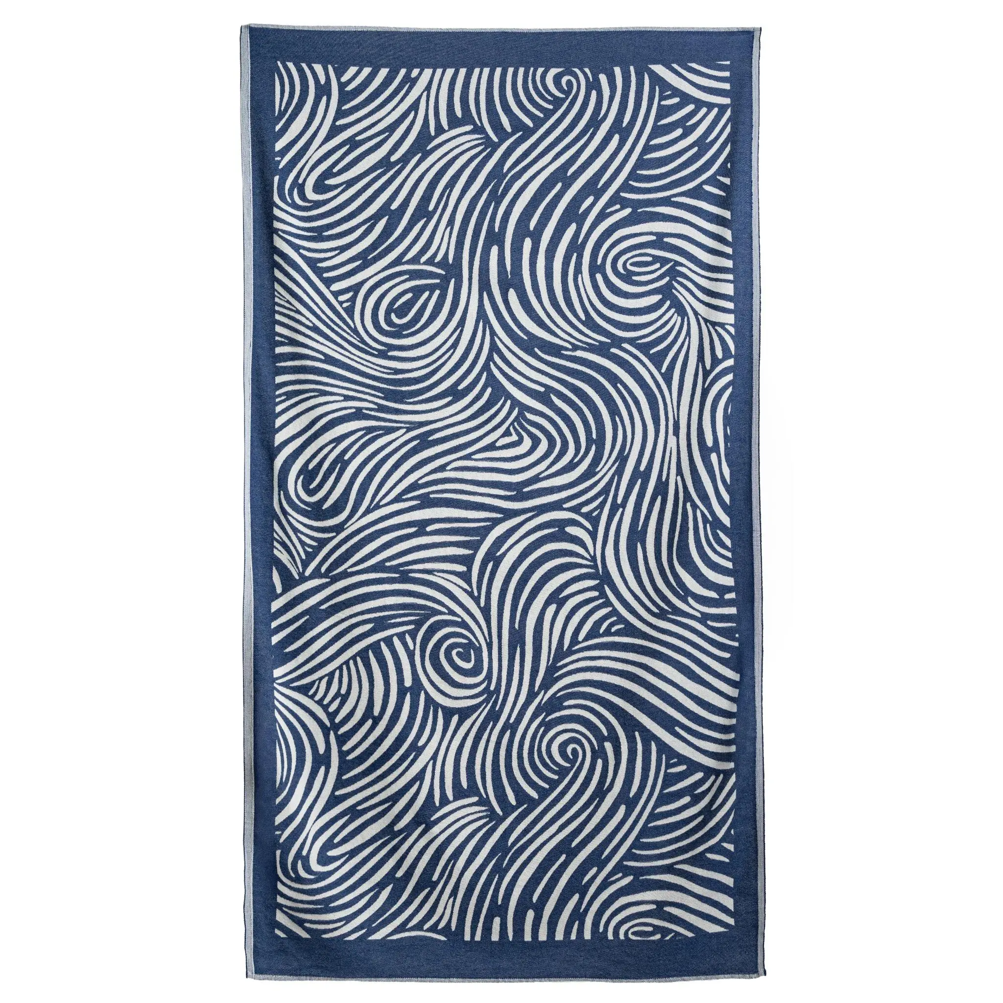 WETCAT | Fringeless Turkish Beach Towel (38" x 71")