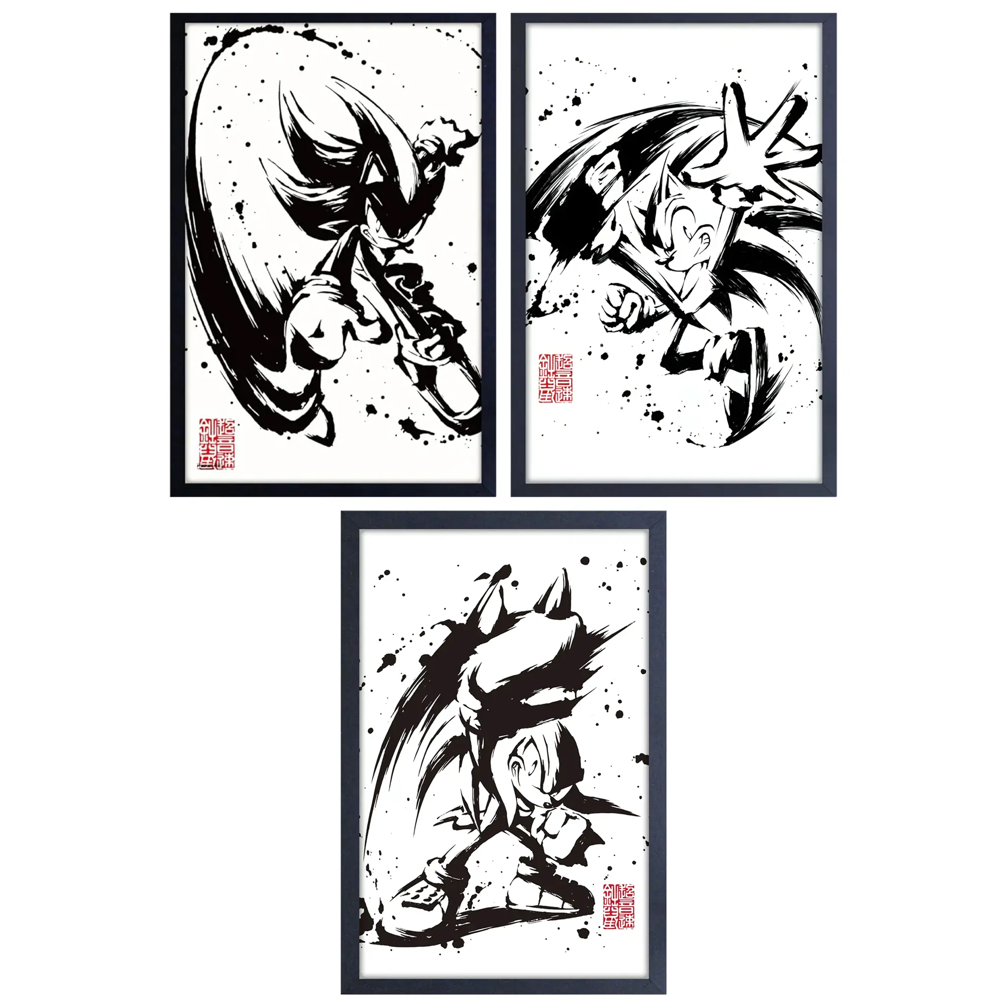 Sonic Wall Art Collection Bundle