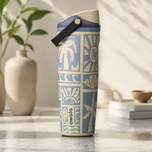 The Owala FreeSip 30oz Vintage Surf limited edition water bottle is the perfect gift for birthday parties.