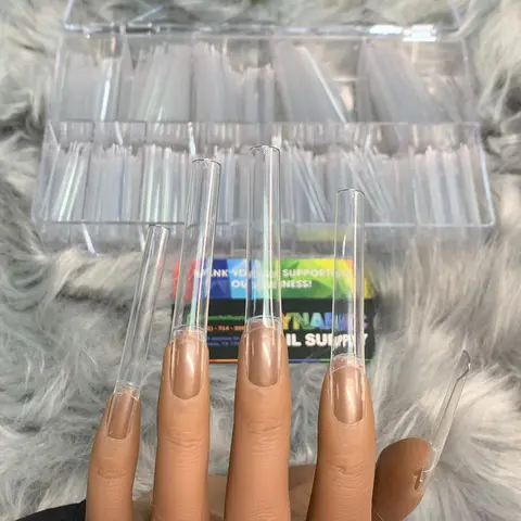 3XL Square Tips (Non C-Curve) - XXXL Straight flatter and easier to apply