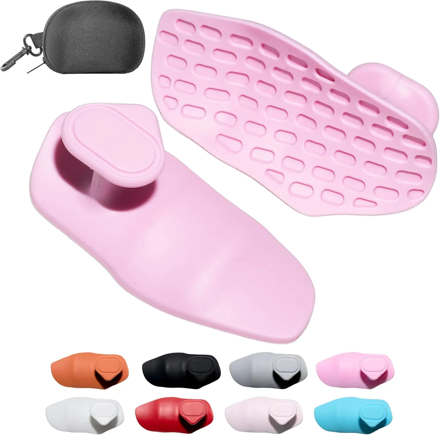 Silicone Gym Grips for Weight Lifting,Anti Slip Gym Workout Grip | Workout Gloves Alternative for Women Men,Rubber Gym Hand Grips-Weightlifting Grips Pad for Barbell,Pull Up,Ryptfit,Training