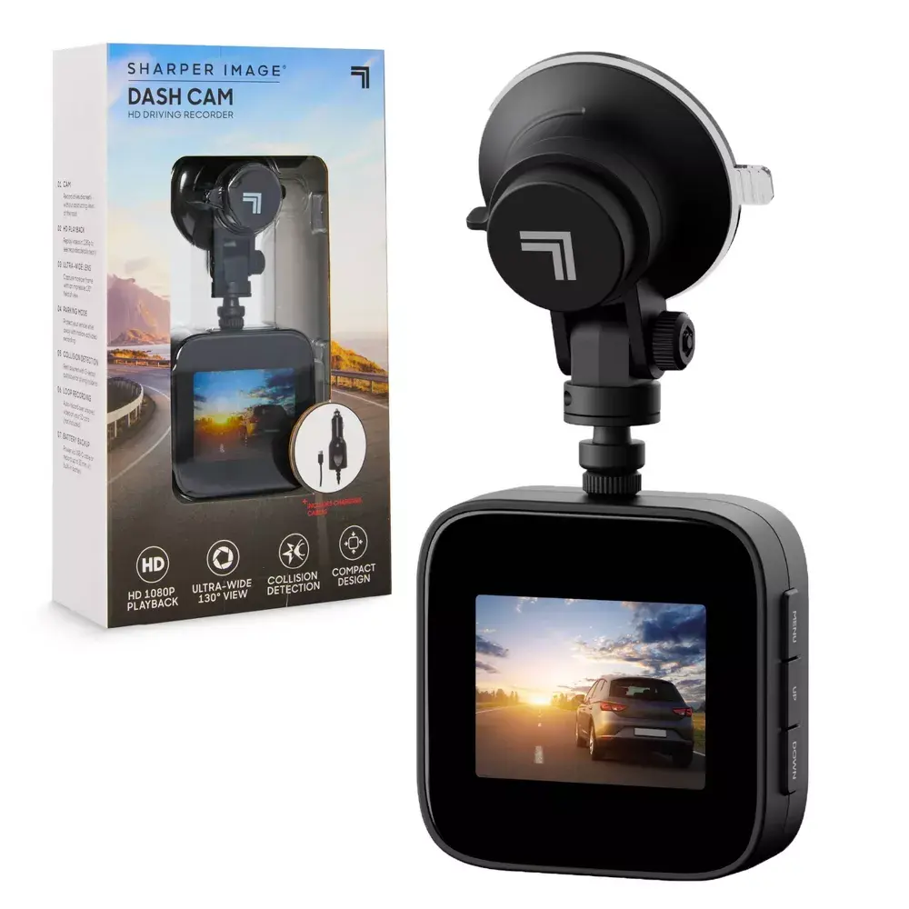 Sharper Image Dashboard Cam HD Driving Recorder Sharper Image Dashboard Cam HD Driving Recorder
