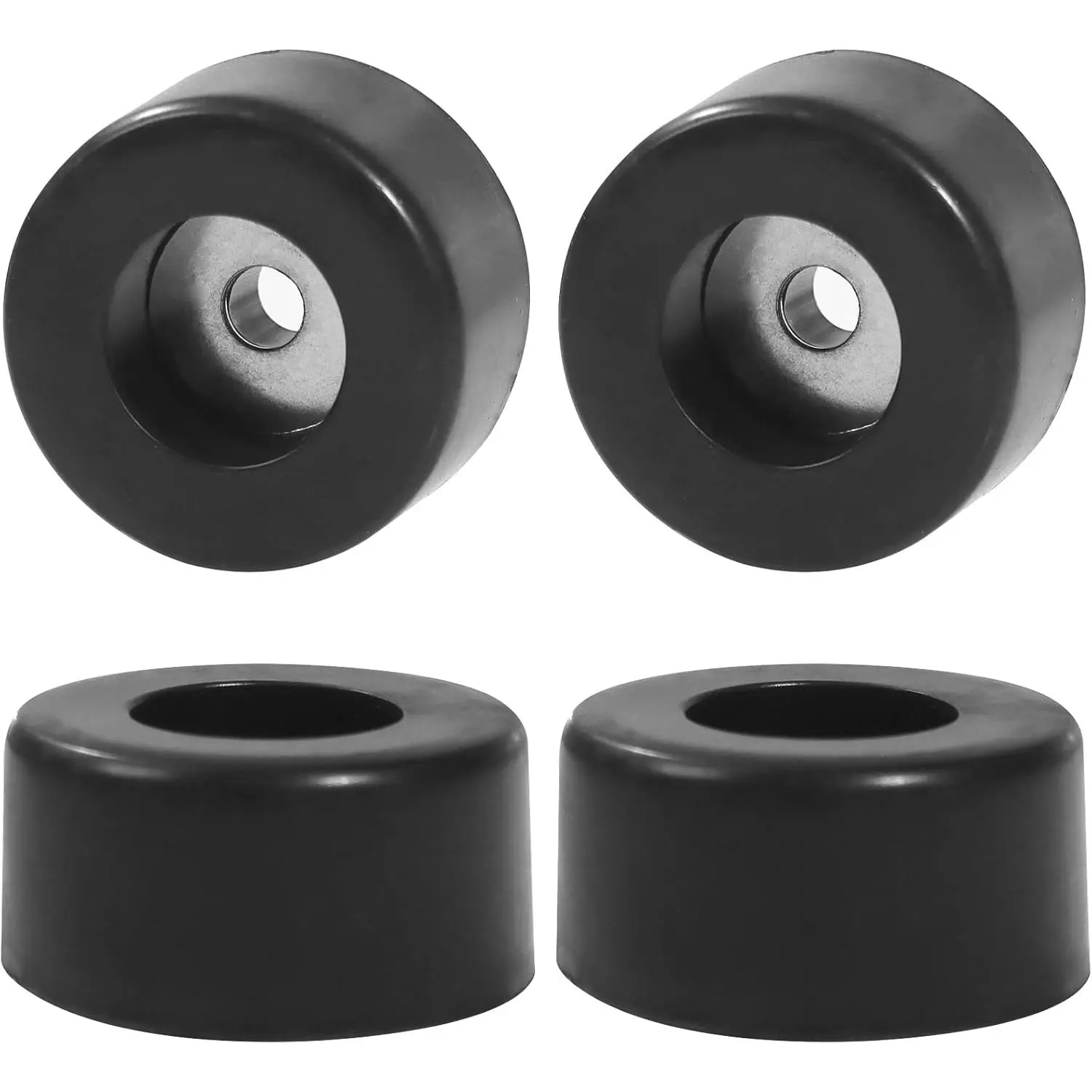 4 count 192310GS Rubber , Anti Vibration Foot Pad Isolator Rubber Bumper for Compressors,  Washers, Generators