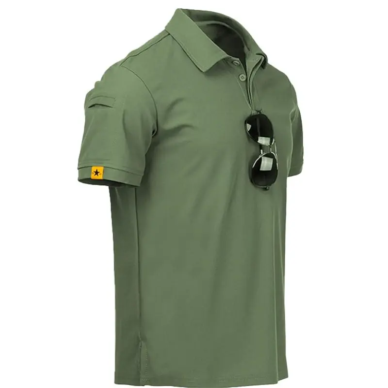 ZITY Men's Short-Sleeve Polo Set Pack Sports Casual Business Golf Shirt Turn-Down Collar Tactical T-Shirt Athletic Techwear ZITY Men's Short-Sleeve Polo Set Pack Sports Casual Business Golf Shirt Turn-Down Collar Tactical T-Shirt Athletic Techwear